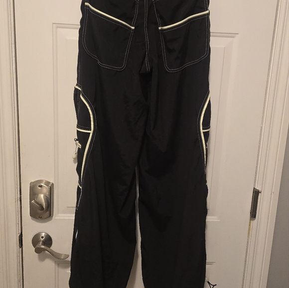 Macgear III Wide Leg Glow Cyber Goth Raver Pants Streetwear Grail - Picture 6 of 13